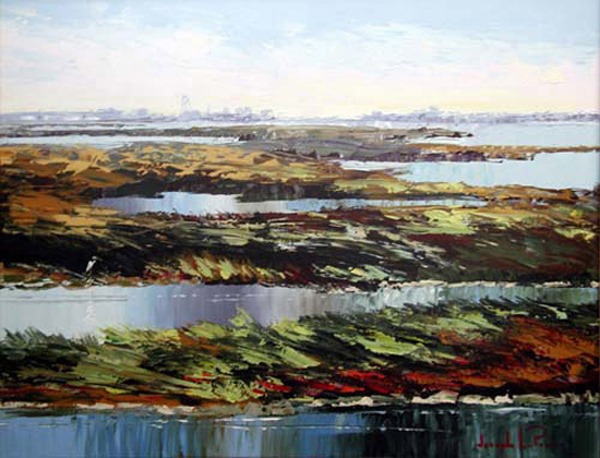 Salt Marsh 0378 30x40