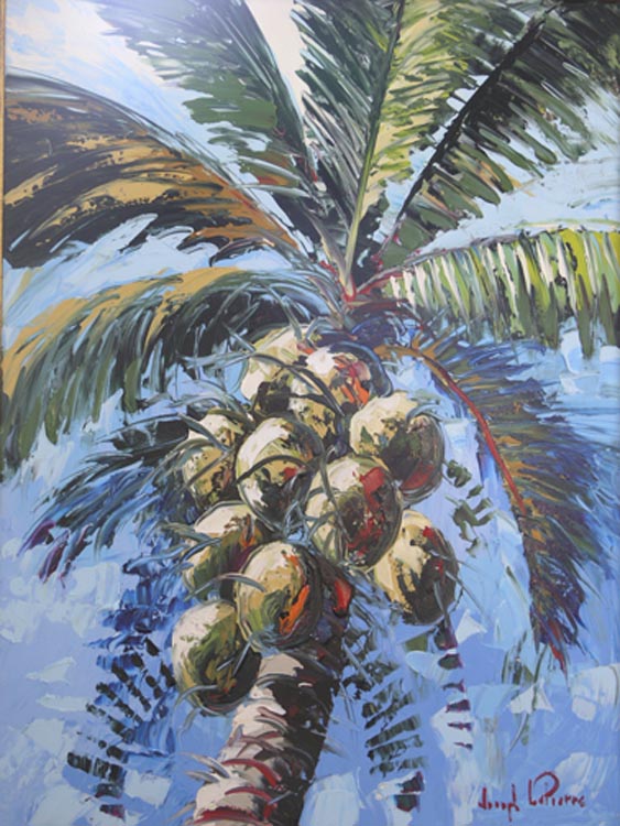 Bright Coconuts 0729 30x40