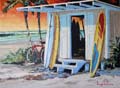 Surfer's Cabana 0673 36x48