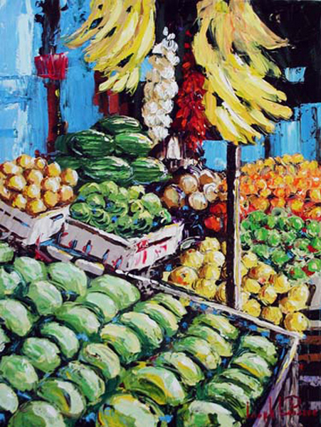 Mango Market 0483 30x40