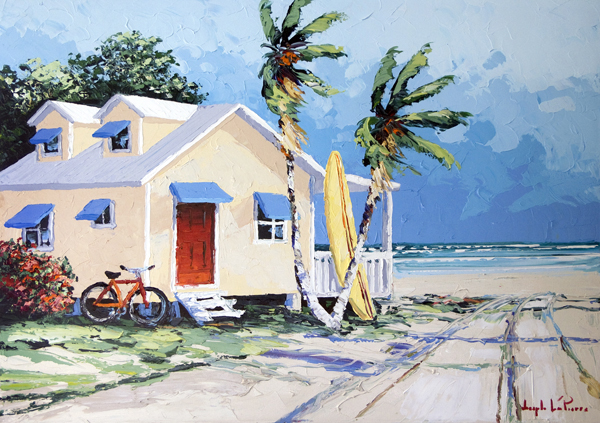 Beach Home 0595 36x48