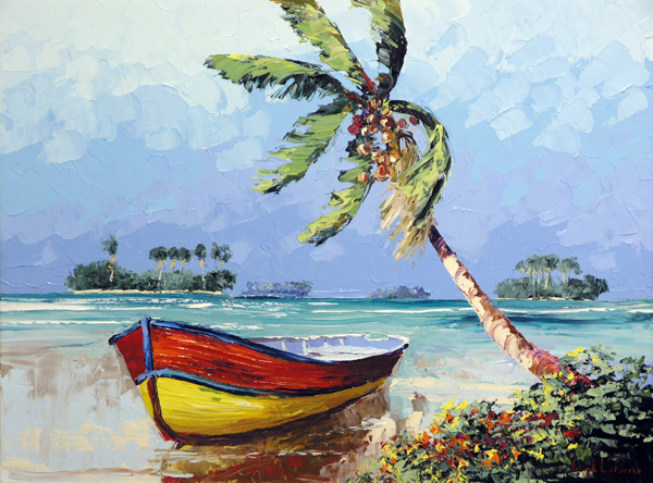 Island's Boat 0610 30x40