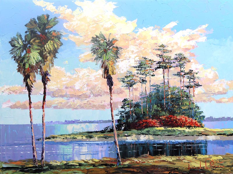 Island Hamock 0811 30x40