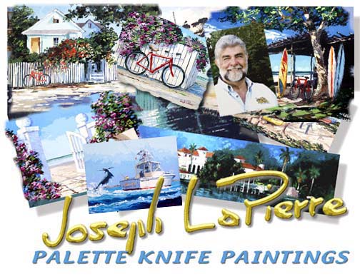 JOSEPH LAPIERRE deceased INTERCOSTAL SAILS Port of Palm Beach in Scene  